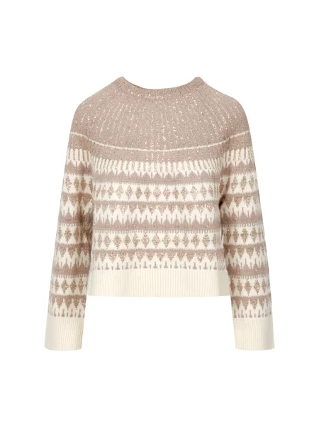 Sweter Pennyblack wełniany beżowy