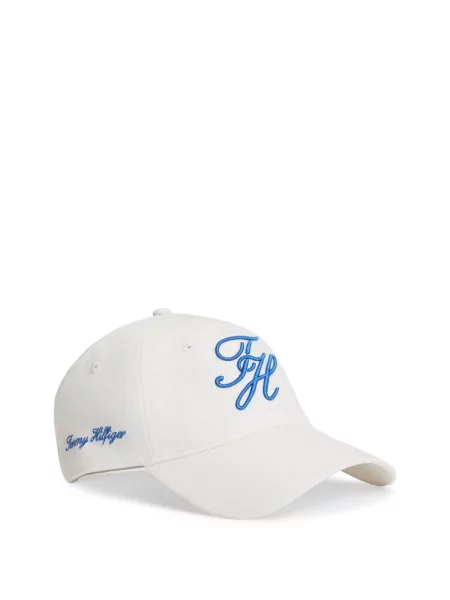 Tommy Hilfiger Czapka Mężczyźni biały ONE SIZE beżowa