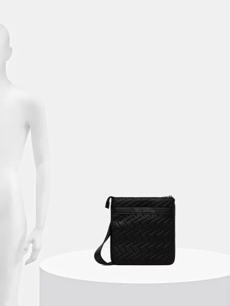 Кожаная сумка Armani Exchange