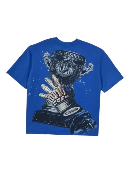 Tricou Godspeed albastru