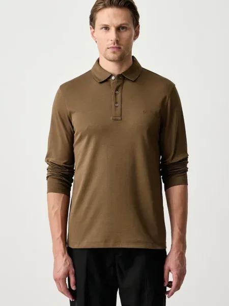 Tricou cu mânecă lungă Michael Kors verde