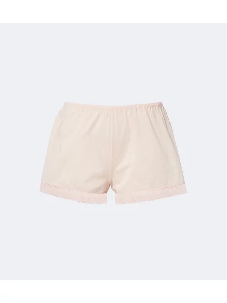 Pantaloni scurți Eres din dantelă roz