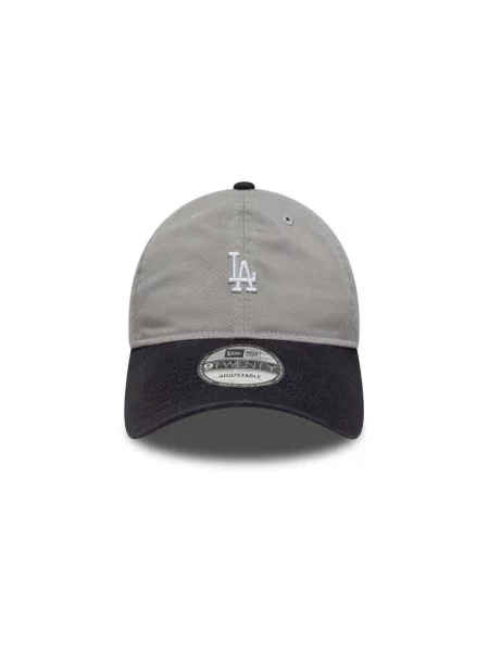 NEW ERA Kšiltovka MLB Los Angeles Dodgers / černá / bílá šedá