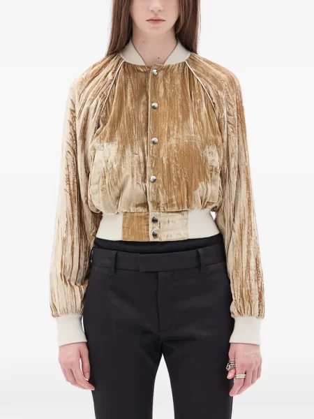 Geacă Ann Demeulemeester de catifea