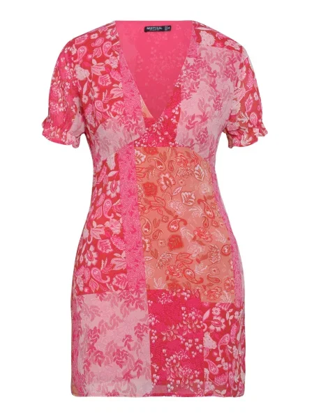 Nasty Gal Petite Rochie / portocaliu piersică roz