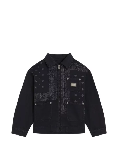 Kurtka dziecięca Dolce And Gabbana niebieska