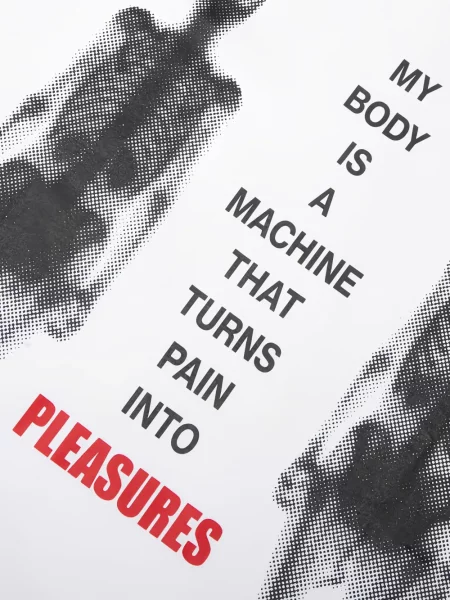 Tricou Pleasures alb