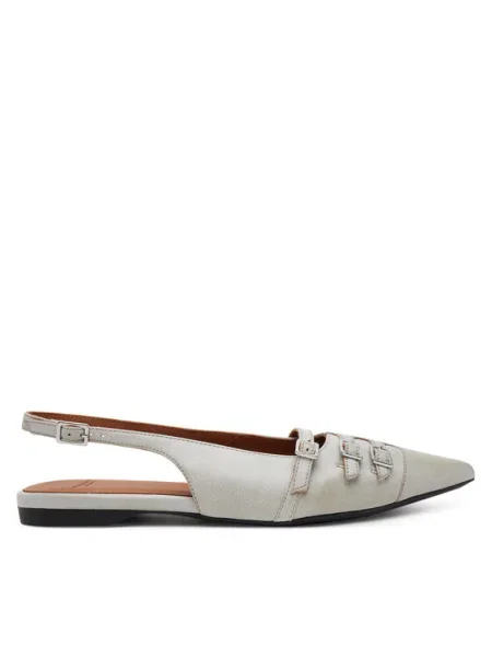Кожени балеринки Vagabond Shoemakers HERMINE с отворена бежово