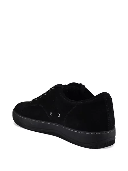 Sneakers Lanvin με κορδόνια σουέντ μαύρο