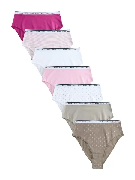 Next Slip oliv / roz / roz alb