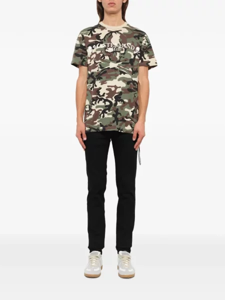 Tricou Mastermind Japan cu imagine verde