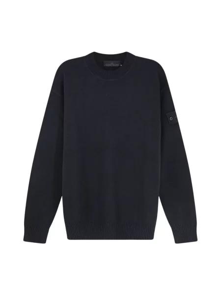 Sweter Stone Island z kamieniami czarny