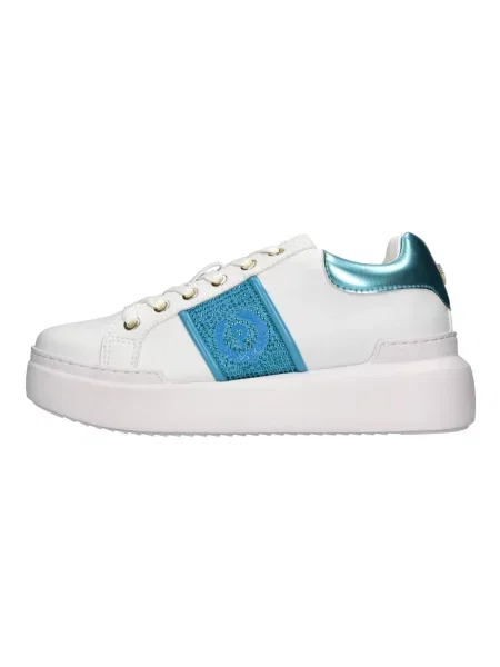 Sneakersy Pollini białe