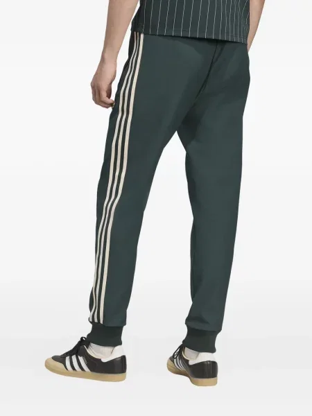 Pantaloni Adidas cu autograf alb