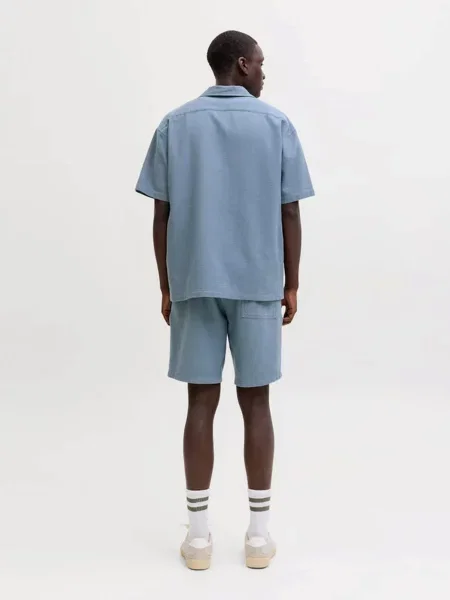 Повседневные короткие шорты Jack & Jones синие