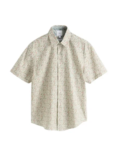 Next Cămașă oliv / portocaliu homar / roz alb