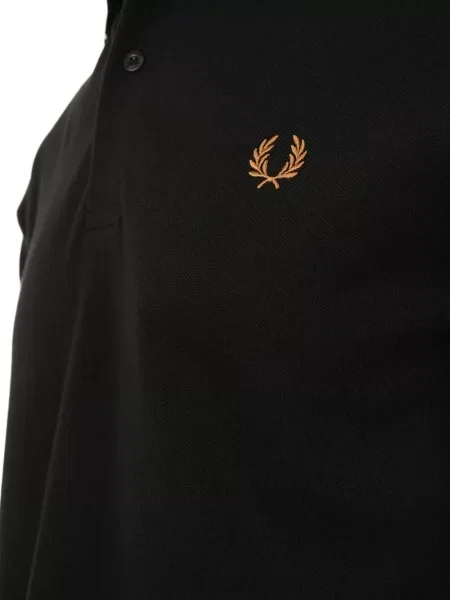 Tricou polo Fred Perry cu dungi negru