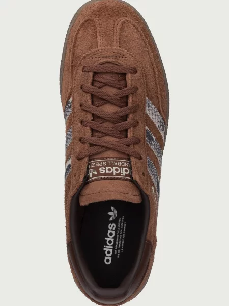 Adidas Originals Handball Spezial маратонки дамски от велур кафяво
