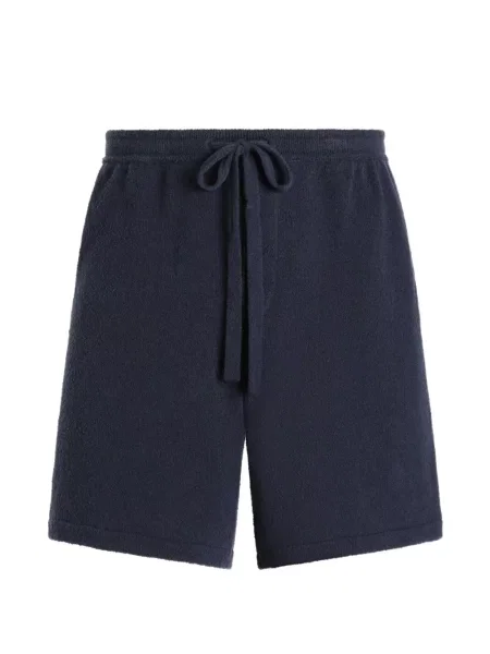 Pantaloni scurți Dolce & Gabbana tricotate albastru