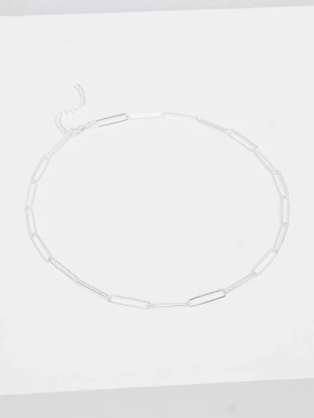 Posrebrena ogrlica Lilou