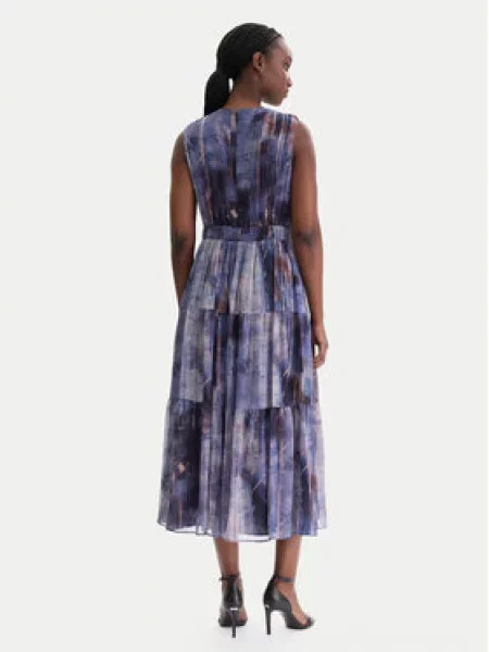 DKNY Poletna obleka Mornarsko modra