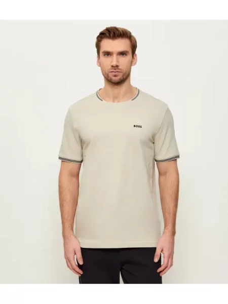 BOSS Tricou Taul bej