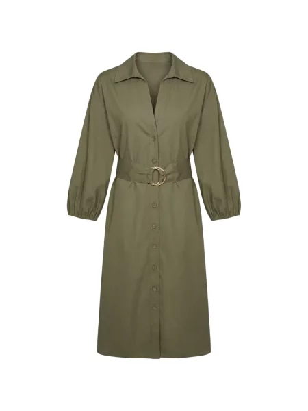 Rochie midi Twinset verde