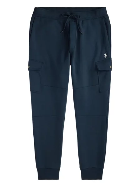 Șapcă Polo Ralph Lauren cu broderie din țesătură twill în carouri albastru