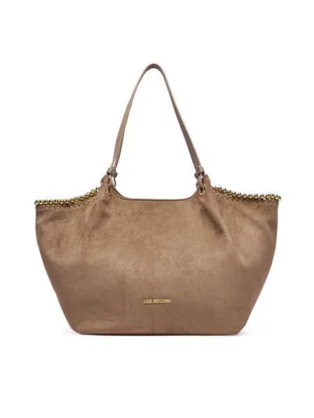LOVE MOSCHINO Rankinė smėlio