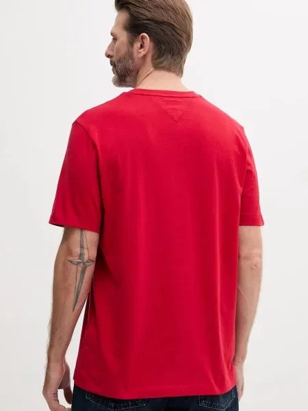 Tommy Hilfiger kratka majica rdeča