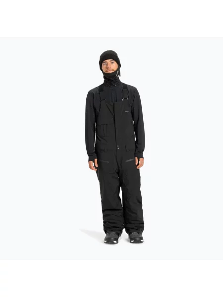 Spodnie snowboardowe Quiksilver Paramo Stretch Bib czarne