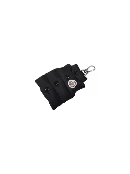 Kamizelka Moncler skórzana czarna