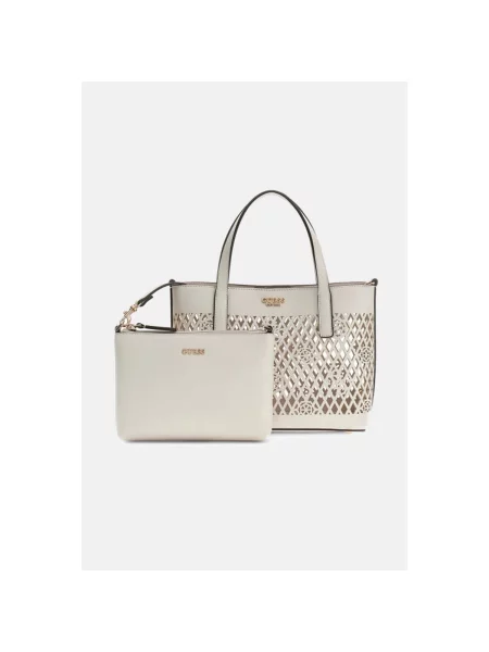 Kabelka Guess Letty Mini biela