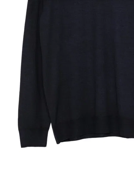Lung tricou polo Fedeli albastru
