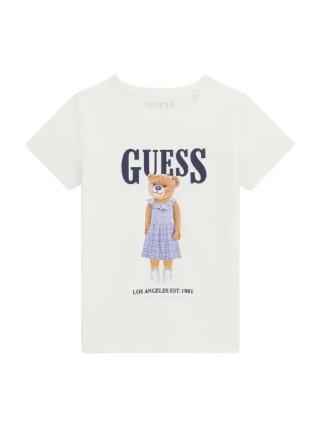 Guess T-shirt Regular Fit bijela