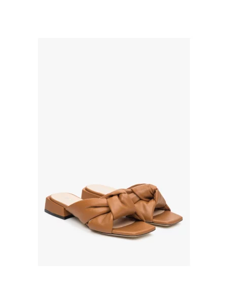 Шлепанцы Evaluna коричневые
