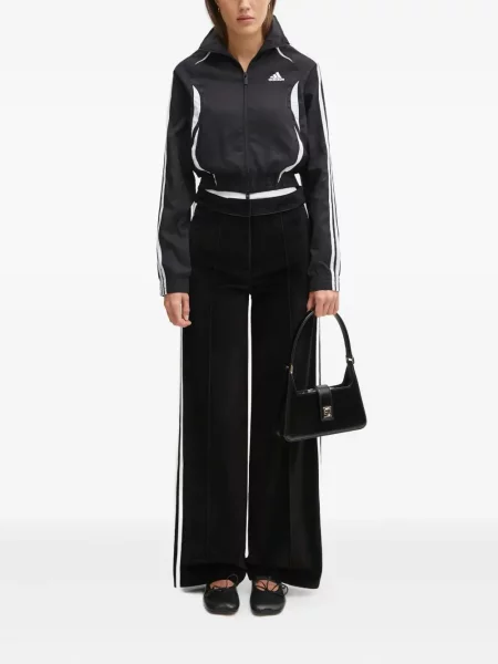 Sneakerși Adidas Adizero cu dungi din piele de căprioară negru