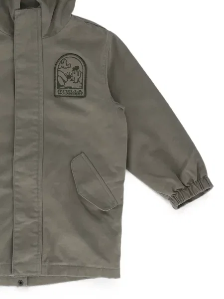 Parka dziecięca Stella Mccartney zielona
