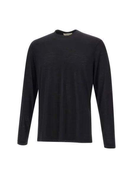 Sweter Filippo De Laurentiis wełniany niebieski