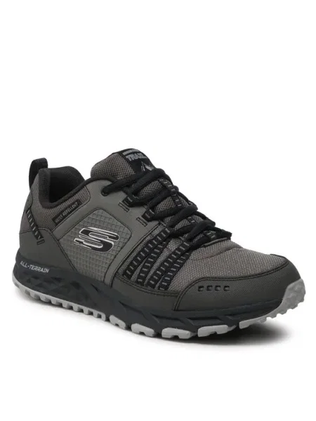 Sneakerși Skechers gri
