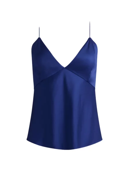 Maiou Alice + Olivia cu decolteu în V albastru