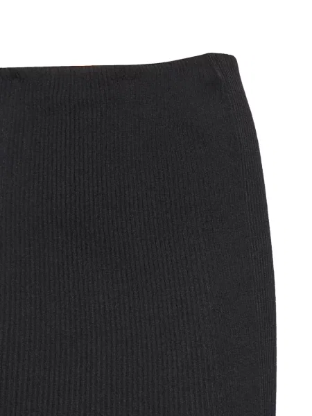 Fustă Alberta Ferretti tricotate negru