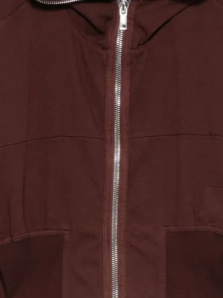 Decupat hanorac cu glugă Rick Owens Drkshdw roșu