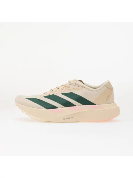 Tenisky adidas ADIZERO EVO SL Woven LIGHTSTRIKEPRO Running Wonder White/ Collegiate Green/ Clear Pink EUR 7 bílé