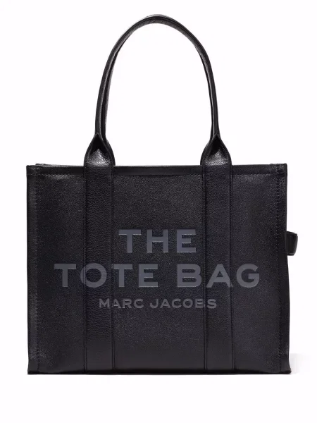 Geanta de piele Marc Jacobs din piele negru