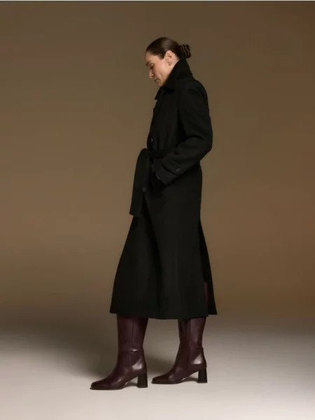 Ботфорты Reserved красные