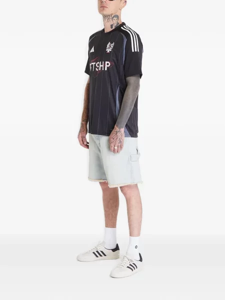 Rukavice Adidas s printom s apstraktnim uzorkom crna