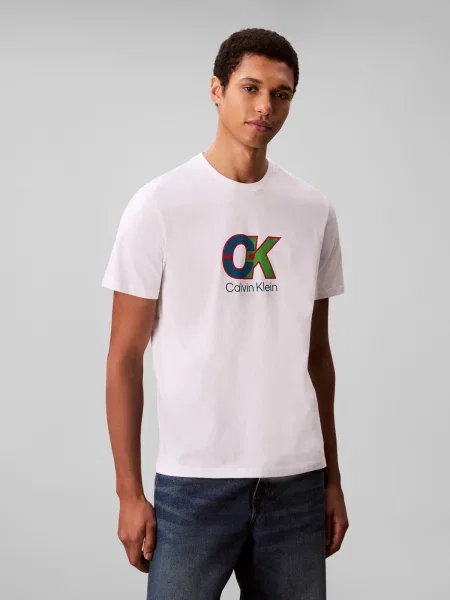 Calvin Klein kratka majica bela