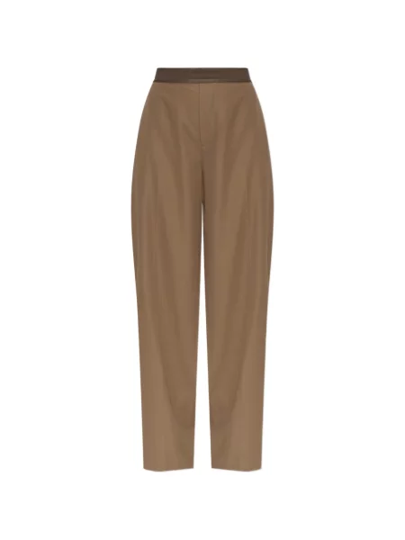 Pantaloni palazzo Alexander Wang cu autograf