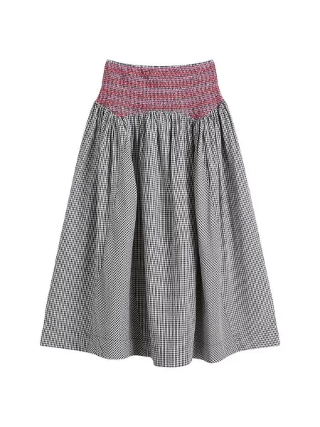 Spódnica midi Damson Madder czarna